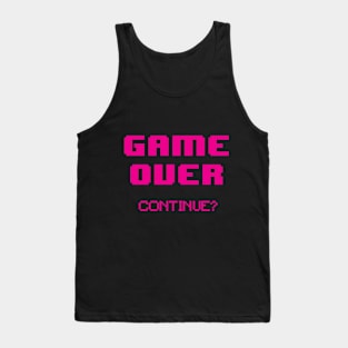 Game over pixel Tank Top